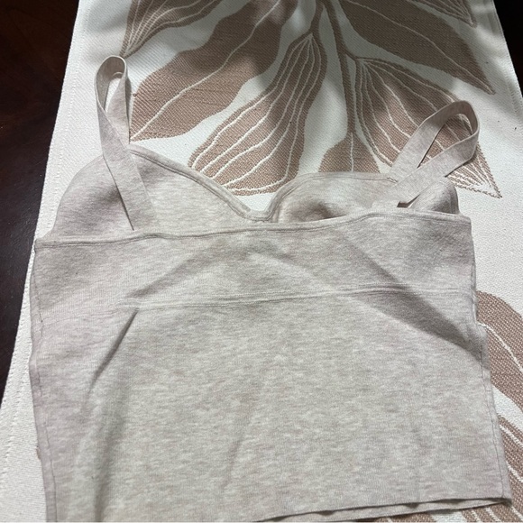 Wilfred Sicily Bustier Knit Crop Tank Top - Picture 4 of 4